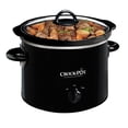 thumbnail image 1 of Olla de cocción lenta manual redonda de 2-QT Crock-Pot, negra (SCR200-B), 1 of 3