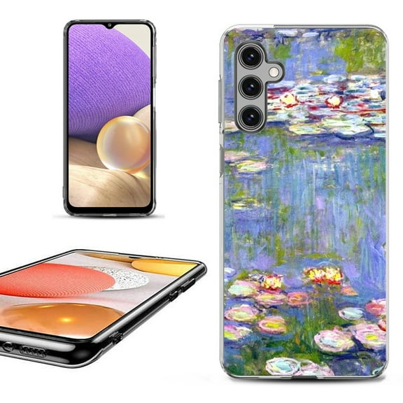 OneToughShield ® for Samsung Galaxy A14 5G Phone Case, Fashion Cover Case - Water Lilies