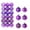 Purple, variant on Leutsin 36Pcs Christmas Balls Ornaments for Xmas Tree - Shatterproof Christmas Tree Decorations Medium Hanging Ball Holiday Party Indoor Outdoor Decor Pink 1.2 In x 36 Pack 6 Styles
