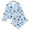 A77 Sky Blue, variant on FASHOFT Satin Halloween Pajamas for Women Set Long Sleeve Button Down Sleepwear 2 Piece Nightwear Womens Pajama Set Black L