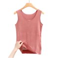 thumbnail image 4 of AherBiu Thermal Warm Tank Tops for Women Sleeveless Undershirts Winter Basic Layer Pajamas Top, 4 of 5