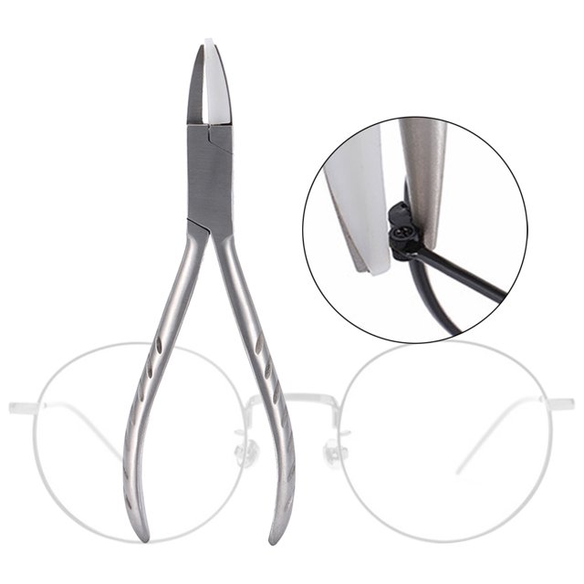 facefd Eyeglasses Frame Pliers Multi-Purpose for Optician Glasses Bridge Pad YG1008