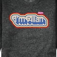 thumbnail image 3 of Barbie The Movie - I'm Allen - Men's Crew Neck Fleece Pullover, 3 of 5