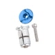 thumbnail image 1 of Advancent Expansor de auriculares para bicicleta, tapa de vástago, tuerca de enchufe de compresión, tapones de presión de horquilla Ciclismo Azul, 1 of 6