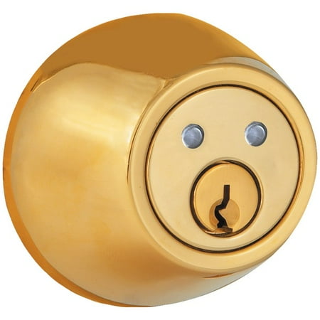 MORNING INDUSTRY INC RF-01P Remote Control Electronic Dead Bolt (Polished Brass)