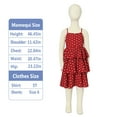 thumbnail image 6 of LittleSpring Little Girls Polka Dot Sundress, Sleeveless Dress, Size 8, 6 of 6