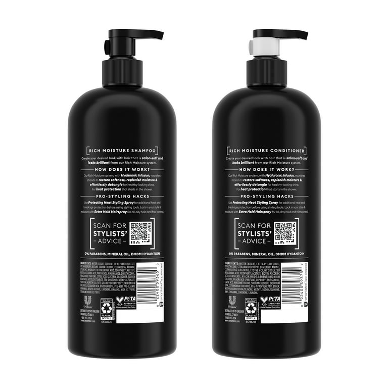 TRESemmé Rich Moisture Shampoo and Conditioner 28 oz Hydrating