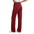 thumbnail image 2 of Fantaslook Womens Wide Leg Pants with Pockets High Waisted Casual Lounge Pants Work Office Pants, 2 of 8