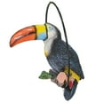 thumbnail image 4 of CarpNettore Toucan Tree Decor Sculpture Collection Decorative Tropical Animal Art Decor Bird With ring, 4 of 9