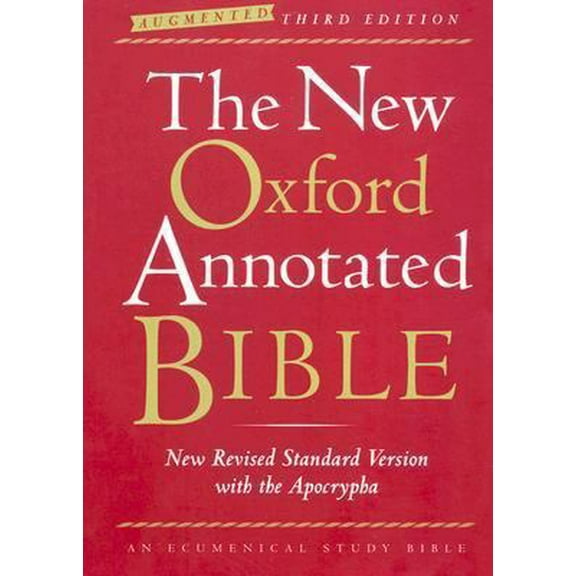 Pre-Owned The New Oxford Annotated Bible with the Apocrypha, Augmented Third Edition, New Revised Standard Version (Hardcover) 0195288807 9780195288803