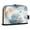 Watercolor Ink Splashes Pattern, variant on Standing Pencil Case with Base Large Capacity Stationery Pouch Pen Bag with Zipper for Women Men Tie-dyed Colorful Spiral Pattern