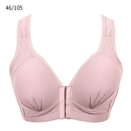 

Wireless Bra Breathable Front Buckle Wide Underwear Thin Strap for Women Girl