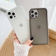 thumbnail image 2 of Clear Case for iPhone 11,Soft Silicone TPU Protective Retro Color Cover Slim Fit Gel Glossy Rubber Bumper Shockproof Case for iPhone 11 6.1＂-Grey, 2 of 12