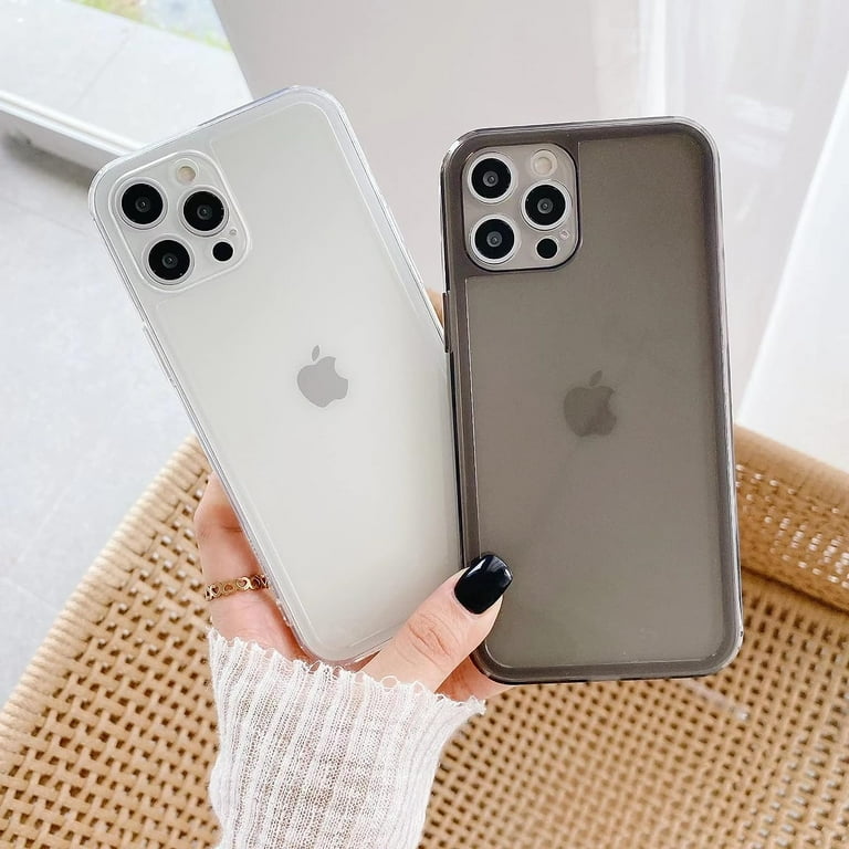 Clear Case for iPhone 11,Soft Silicone TPU Protective Retro Color