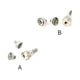 thumbnail image 2 of Yuarrent Tornillos de apriete para accesorio de saxofón Accesorios adecuados para principiantes Suministro de instrumentos musicales curvos Accesorios para instrumentos musicales 4mm, 2 of 6