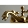 thumbnail image 3 of Kingston Brass KS3607AX 4 in. Centerset Bathroom Faucet, Brushed Brass, 3 of 5
