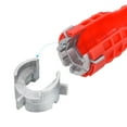 thumbnail image 5 of Faucet and Sink Installer Wrench, 2 Pack 14in1 Multi-purpose Plumbing Tool for Toilet Bowl Basin Installation, Red, 5 of 6