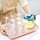 thumbnail image 3 of Estante para tazas de agua, estante de secado de vasos de plástico, soporte para vasos de vidrio escurridor, organizador de almacenamiento de tazas para el hogar, escurridor, 3 of 8