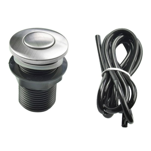 On/Off Push Air Button Switch for Bath Spa Jet Tub Disposal Tubing