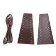 thumbnail image 2 of 2pcs Motorcycle Lever Brake Clutch Cover Microfiber Leather 15-18MM/0.59-0.71inBrown, 2 of 5