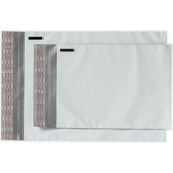 LUXPaper 12 x 15 1/2 Plastic Mailer Envelopes, White, 1000/Pack