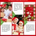 thumbnail image 2 of Calendario de Adviento, colgante de Navidad, puerta DIY, muñeco de nieve, soporte para dulces, cuenta regresiva, fiesta, Navidad, Año Nuevo, Kits de decoración para fiestas Muñeco de nieve Advancent HA070299-02, 2 of 6