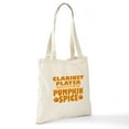 thumbnail image 6 of CafePress - Clarinet Player Powered By Pumpkin Spice Tote Bag - Unisex Canvas Tote Bag, Beige, 1-Piece, 6 of 6