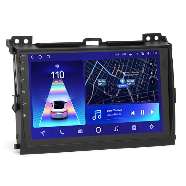 Reproductor de vídeo multimedia para coche 1GB +16G 1024x600 para Android 10.1 Reemplazo para Land Cruiser Prado 120 2004-2009