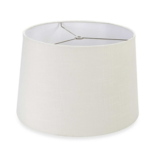 Large 15 Inch Hardback Drum Lamp Shade, Mix And Match Lamps And Shades