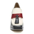 thumbnail image 4 of Sam Edelman Jed Baltic Navy/Modern Ivory/Bordeaux Slip On Squared Toe Loafers (Baltic Navy/Modern Ivory/Bordeaux, 6.5), 4 of 7