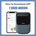 thumbnail image 6 of NIIMBOT B1 Label Makers, 2 Inch Bluetooth Label Maker Auto Identification Portable Label Printer, 6 of 8