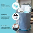 thumbnail image 5 of J.L. Childress Reusable Ice Packs - Breast Milk Ice Packs for Cooler & Lunch Boxes, 2 Pack, 5 of 5
