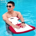 thumbnail image 2 of VOS Phoenix Graphic Printed Saddle Effusion Water Floats: Canadian Leaf Design, 2 Pack - Ultimate Buoyant Seats for Pool, Beaches & Lakes, 2 of 7