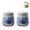 A, variant on Coddled Egg Cups, 2Pcs Vintage Ceramic Soft Boiled Egg Cooker, 220ml Porcelain Ceramic Steamed Eggs Dish with a Twistable Lid, Retro Table Treasure Chawanmushi Dessert Cups for Daily Use