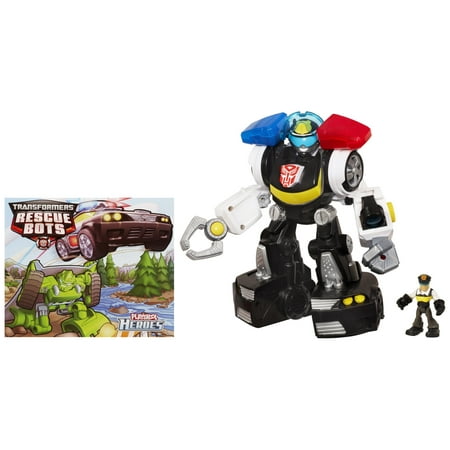 TRANSFORMERS RESCUE BOTS PLAYSKOOL HEROES Electronic CHASE THE POLICE-BOT