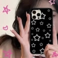 thumbnail image 1 of Étui de Téléphone y2k star element pour iPhone 11 12 13 Mini 13 14 Pro TP Max X 8 7 Plus SE XR Shell FGS, 1 of 7
