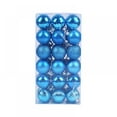 thumbnail image 2 of Jolly 36pcs Christmas Ball Ornaments, Shatterproof Xmas Tree Balls Decorations, Hanging Tree Ornament Set,Blue, 2 of 9