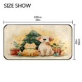 thumbnail image 4 of 39x20 Inch Non-Slip Floor Mat Hallway Runner Rug Entrance Floor Mat Runner for Kitchen and Living Room Cat and Dog with Christmas Tree, 4 of 8