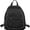 Black, variant on Vintage Denim Mini Backpack, 2‑Way Convertible Crossbody Chest Bag, Multi‑Pocket Casual Daypack for Travel Daily Outdoor Use
