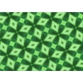 thumbnail image 1 of Ahgly Company Tapis Rectangulaire Lavable en Machine Intérieur Vert Transitionnel, 2 Pieds x 5 Pieds, 1 of 7