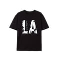 thumbnail image 2 of [Summer Print Tee] Casual Summer Short Sleeve LA Print Tee Shirt - Tees for Men, 2 of 3