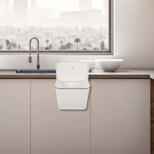 unbranded Bote De Basura Con Para Colgar En Puerta Ideal Para Almacenamiento En Cocina