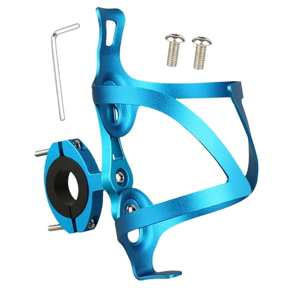 Portabidón para bicicleta, portabidón para bicicleta de carretera y montaña. Azul