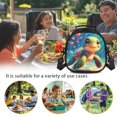thumbnail image 6 of Jeiento Cute Sea Turtle Small Crossbody Lunch Bag for Kids Age 4-6 Kindergarten Boys Girls Lunchbox Tote School Meal Tote Kit, 6 of 6