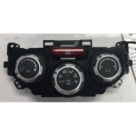 Pre-Owned 11-13 Subaru Forester Heater AC Temperature Climate Controls OEM LKQ (Good)