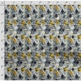 thumbnail image 4 of Soimoi Geometrical Print,Cotton Cambric, Quilting Fabric Sold by The Yard 42 Inch Wide, Medium Weight Cotton Fabric, SewingSupplies,Yellow, 4 of 5