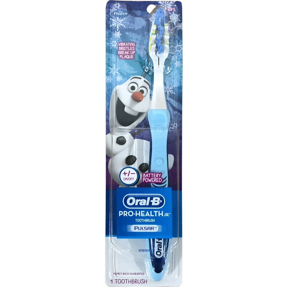 OralB ProHealth Jr Disney Frozen Pulsar Manual Toothbrush Walmart