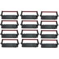 thumbnail image 1 of 12 PACK SP-700 Ribbon Ink Cartridge Quality BLACK and RED Compatible with STAR Printer RC-700BR, SP700, 712, 742, 1 of 4