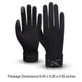 thumbnail image 2 of Bewildely Manoplas de barra de bicicleta Guantes de pantalla táctil Unisex Antideslizante Protección contra la frialdad Manos Accesorios Ropa deportiva Suministros térmicos Tipo8 Bewildely HA060059-08B, 2 of 6