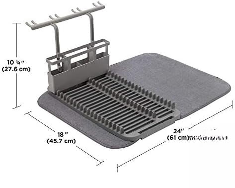 Udry Dish Rack with Dry Mat